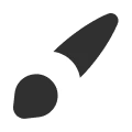 Icono de un pincel