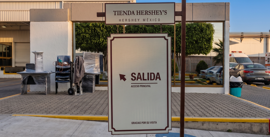 señalética Hersheys